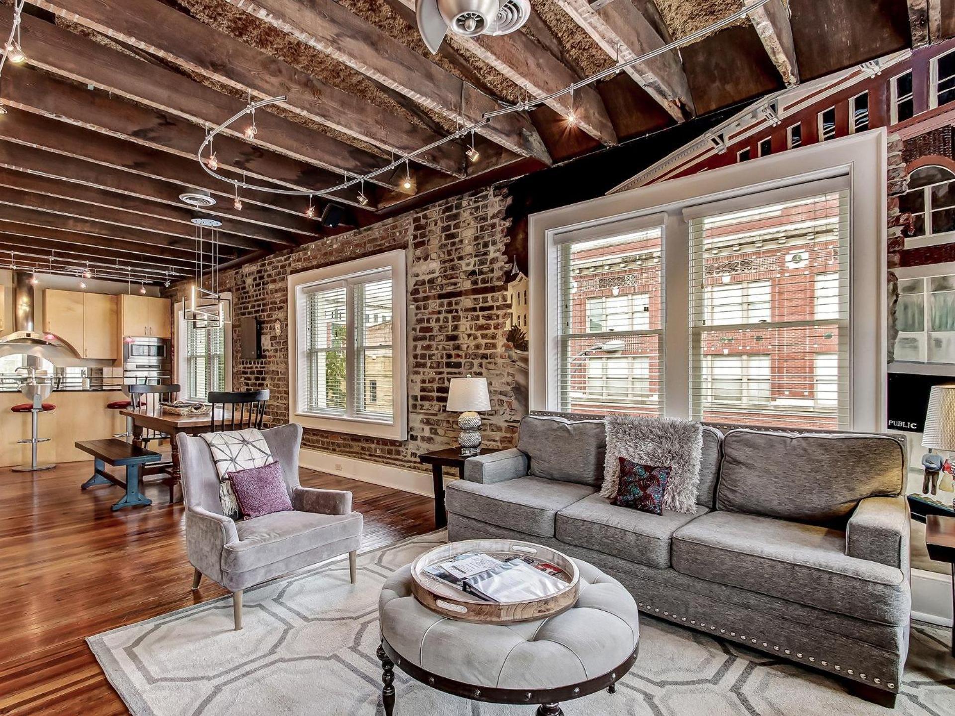 Broughton Corner Loft Apartment Savannah Luaran gambar