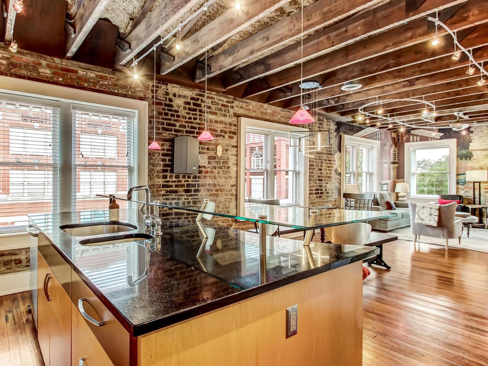 Broughton Corner Loft Apartment Savannah Luaran gambar